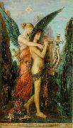 Gustave Moreau Hesiod and the Muse oil painting artist